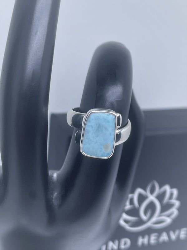 Blue Larimar .925 Silver Ring